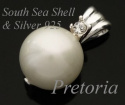 Komplet srebrny z perłami perła i cyrkonia stilo