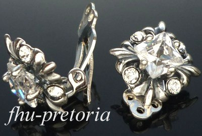 Klipsy srebro 925 cyrkonia marko polo cyrkonie Klipsy srebro 925 cyrkonia marko polo cyrkonie